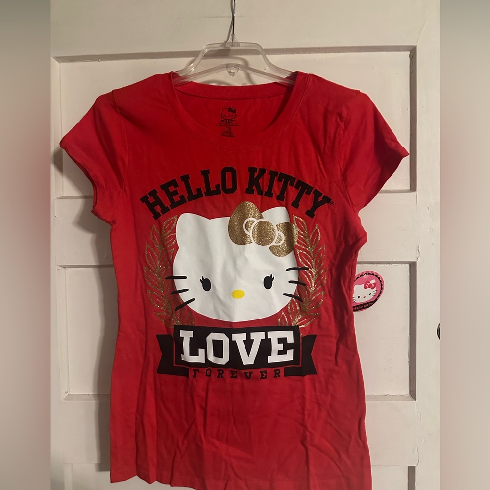 Hello Kitty Red and Gold T-Shirt